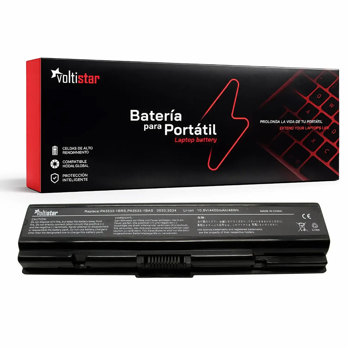 Batería Para Portátil Toshiba Satellite A300 L300 A200 L500 L305