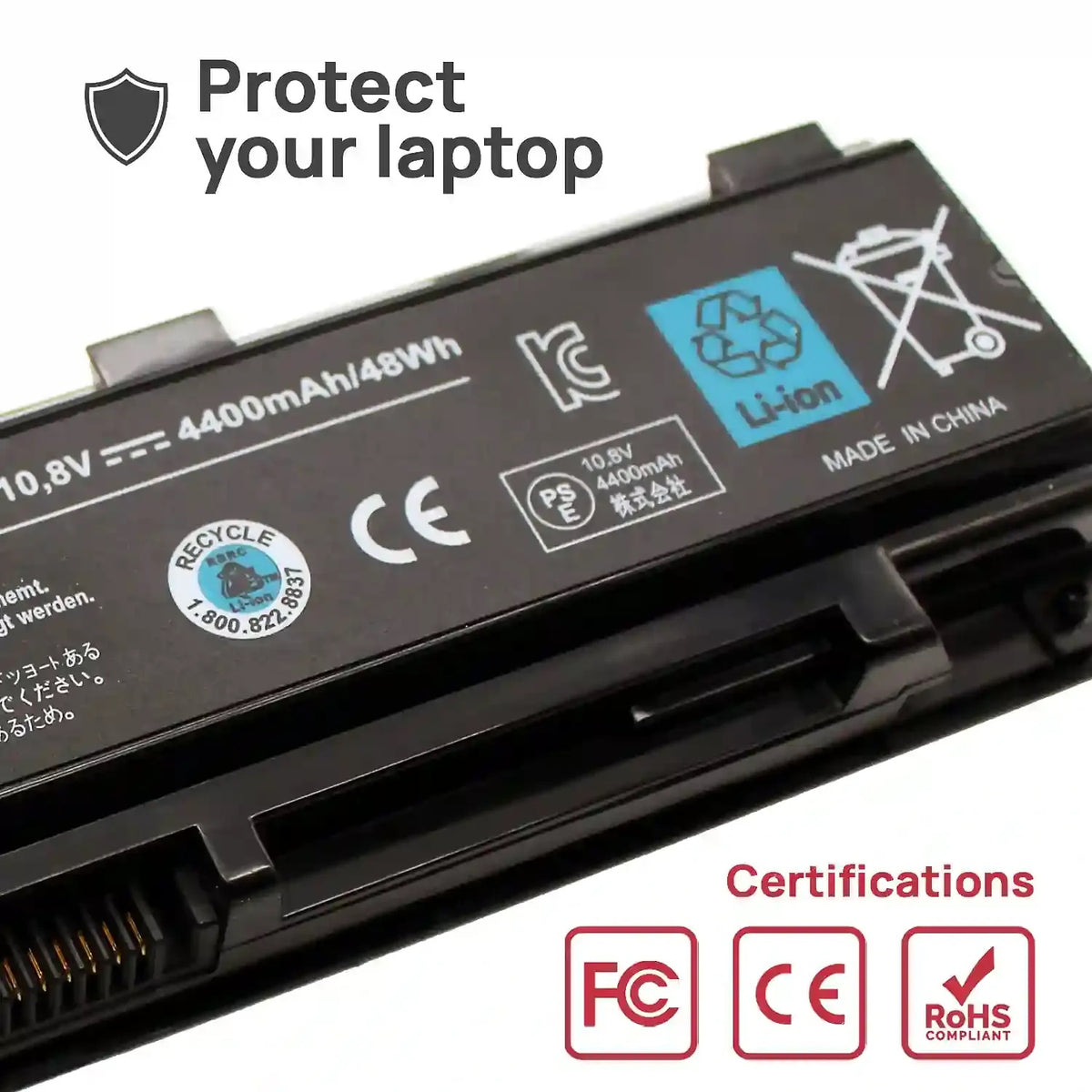Batería Para Portátil Toshiba Satellite M805