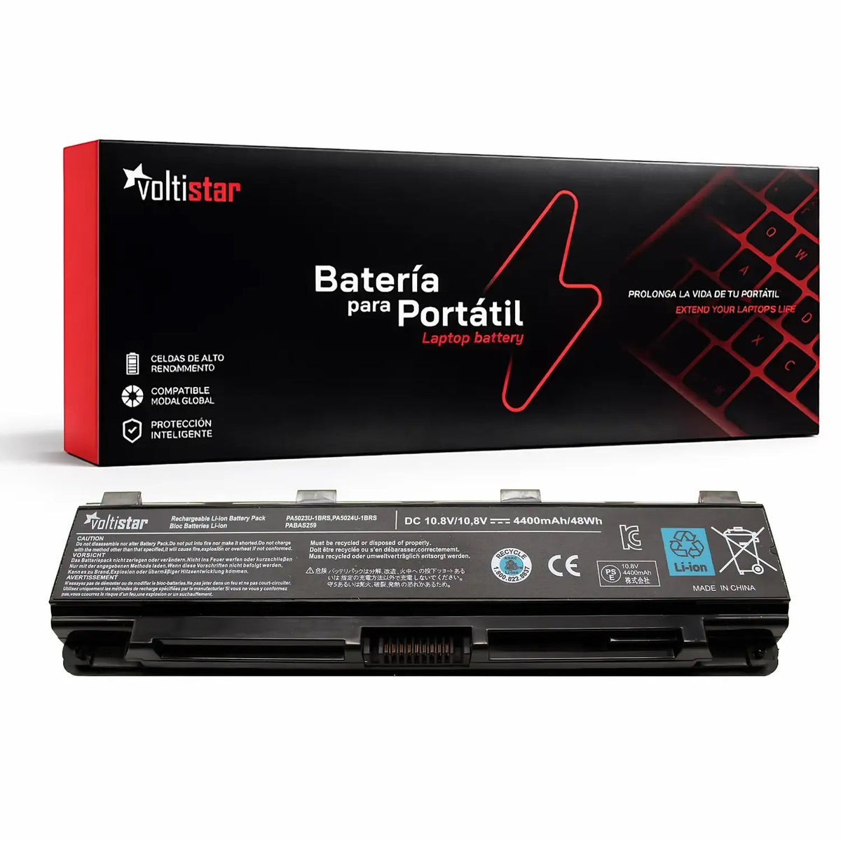 Batería Para Portátil Toshiba Satellite C805