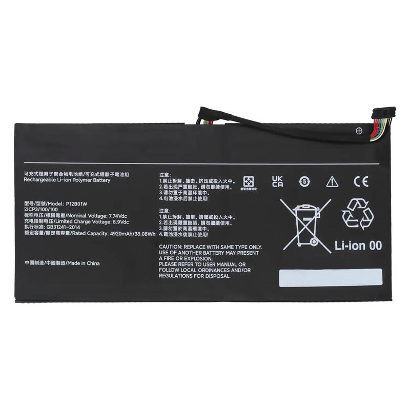 Batería Para Portátil Xiaomi Book S 12.4 Mit2205 Aa  P12b01w