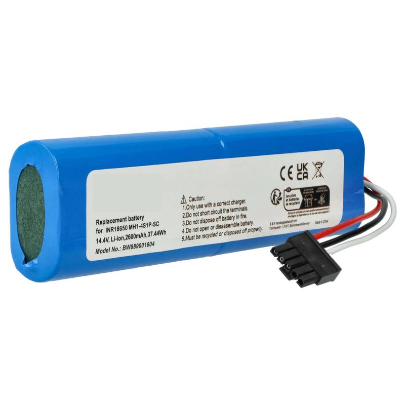 Batería Para Robot Aspirador Ilife A4s 4s1p 001 Blue 14,4v 2800mah