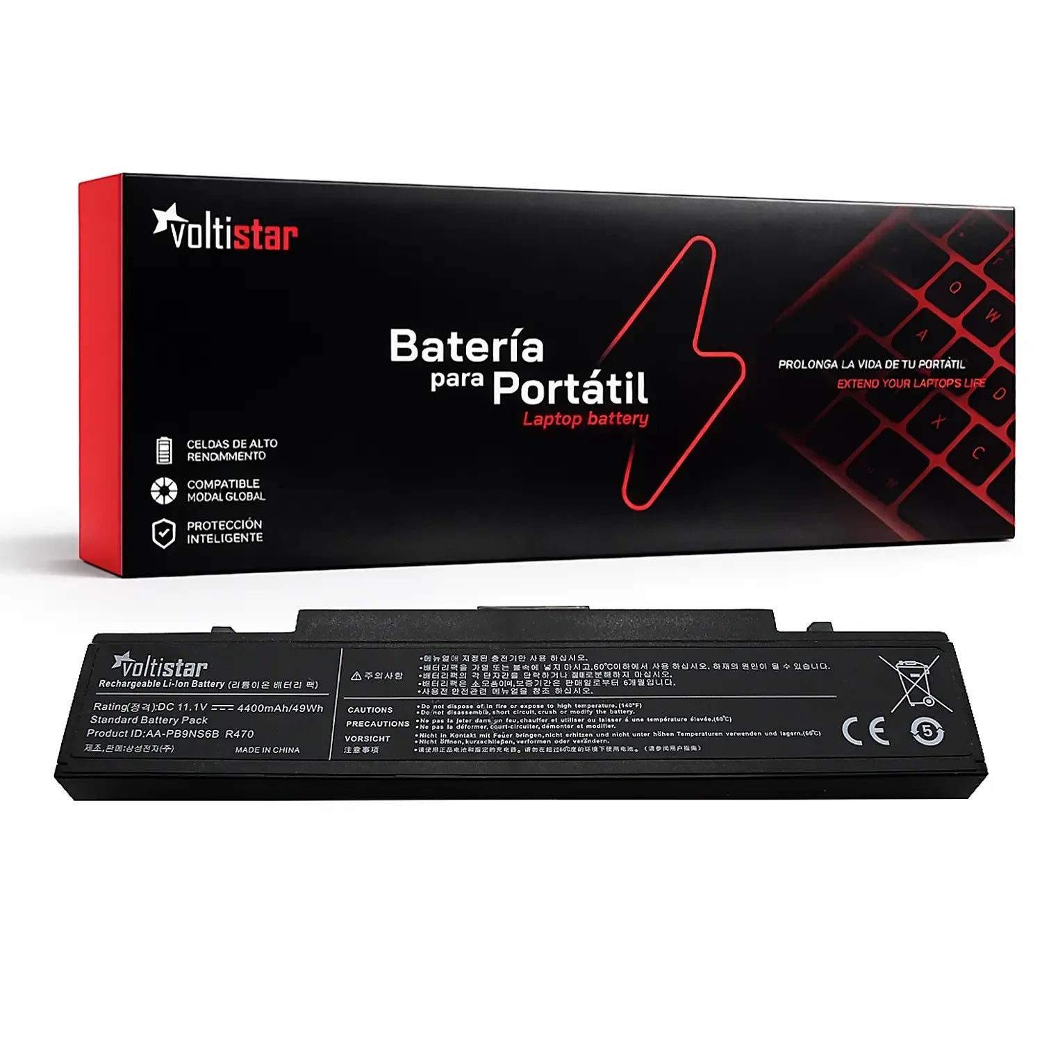 Batería Para Portátil Samsung R780 R730 R728 R720 R560 R540 R520 R522 R620 R530 Np-R530