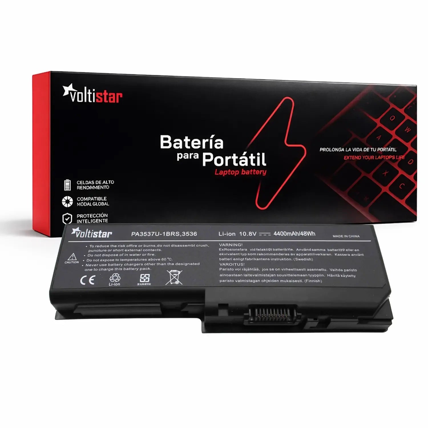Batería Para Portátil Toshiba Satellite P300 P300d P305 P305d X200 X205