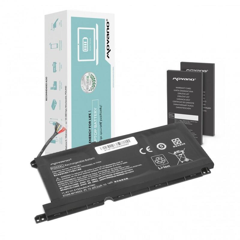 Batería Pg03xl Para Hp 15-Dh 15-Ec 15-Dk 16-A - 4150 Mah (47 Wh)