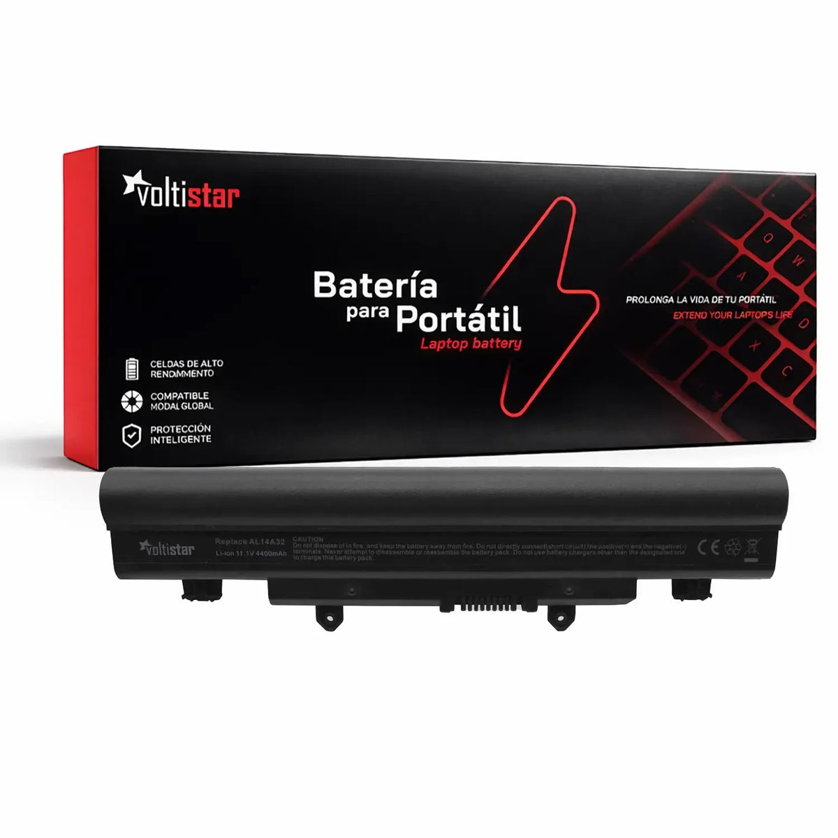 Batería Para Portátil Acer Aspire E14 E15 E1-571 E5-411 E5-511 E5-531 E5-551 571