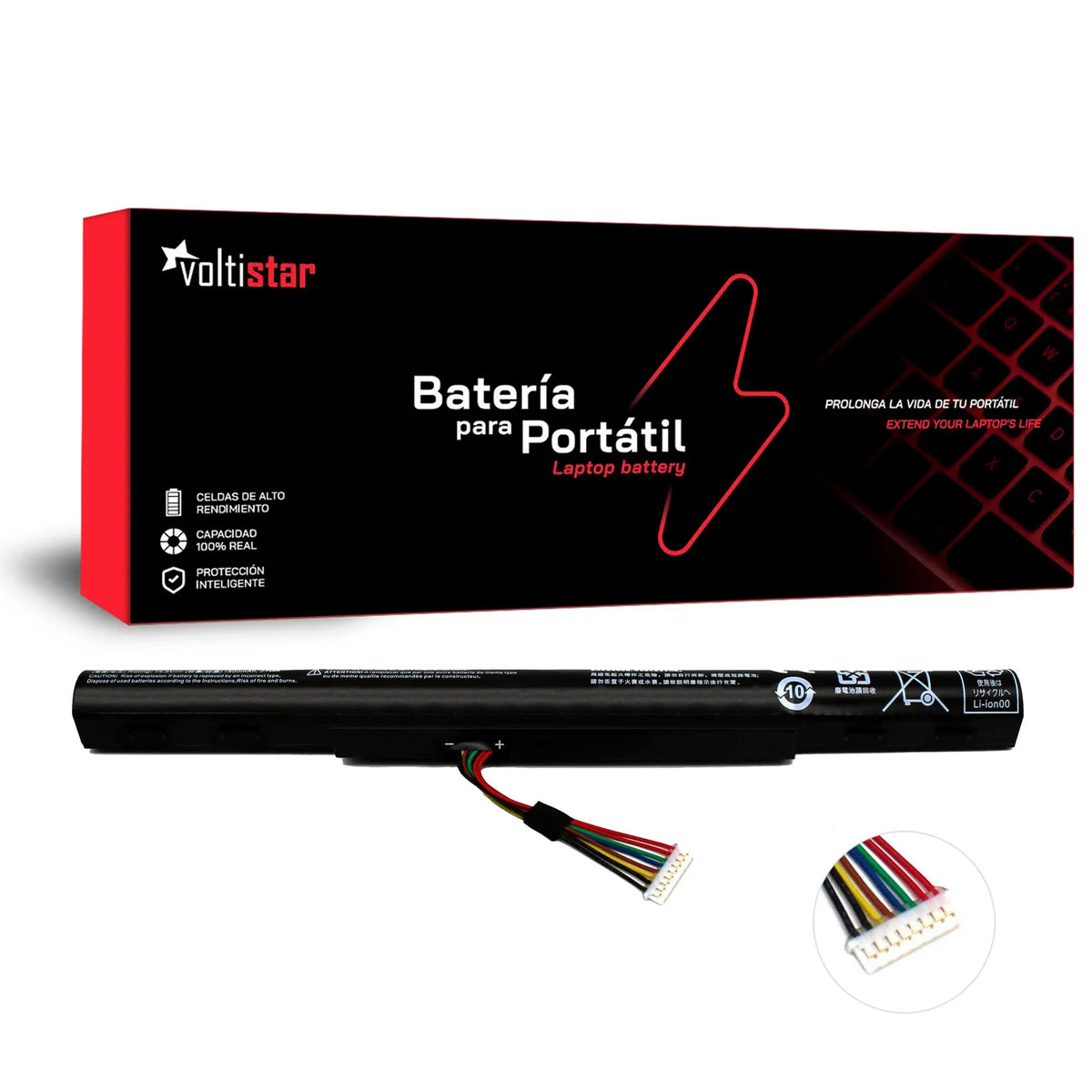 Batería Para Portátil Acer Aspire E5-573G-54G6 E5-573G-557U E5-573G-55Yl E5-573G