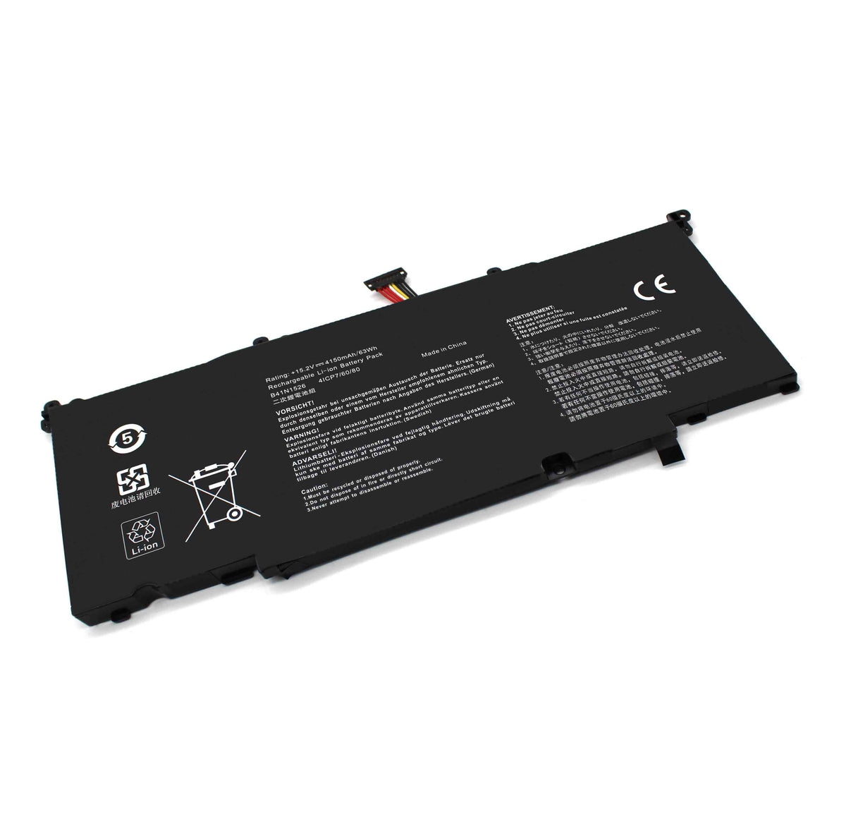 Batería Para Portátil Asus Rog Strix Gl502 Gl502V Gl502Vt Gl502Vt-1A S5 S5Vt6700 B41N1526