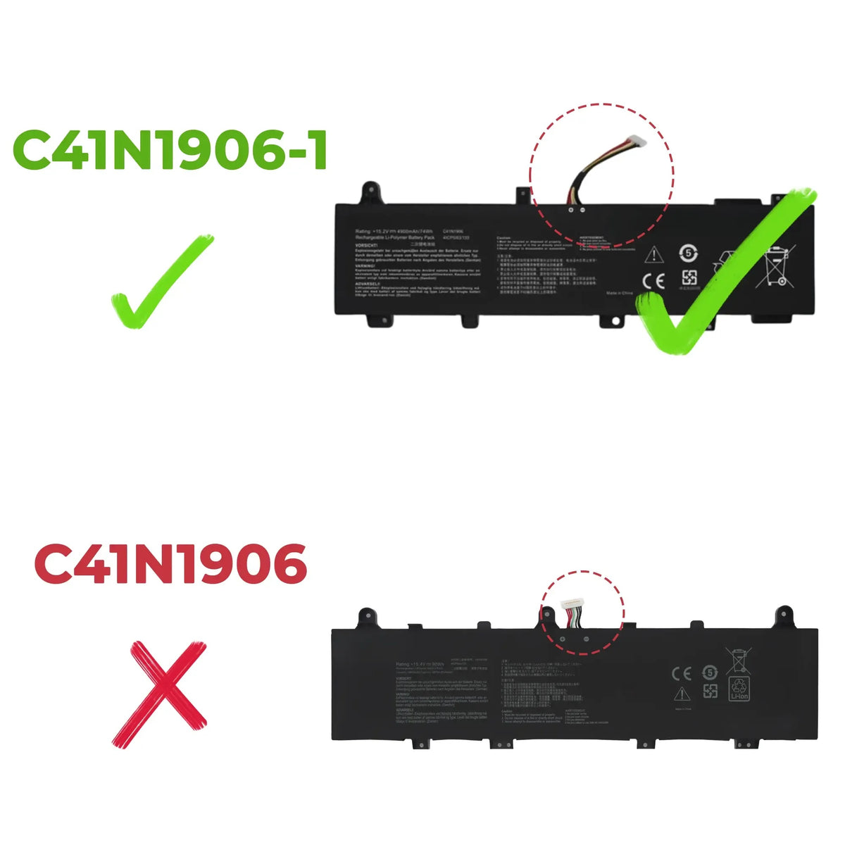 Batería Para Portátil Asus C41N1906-1 Tuf Gaming A17 A15 F15 F17