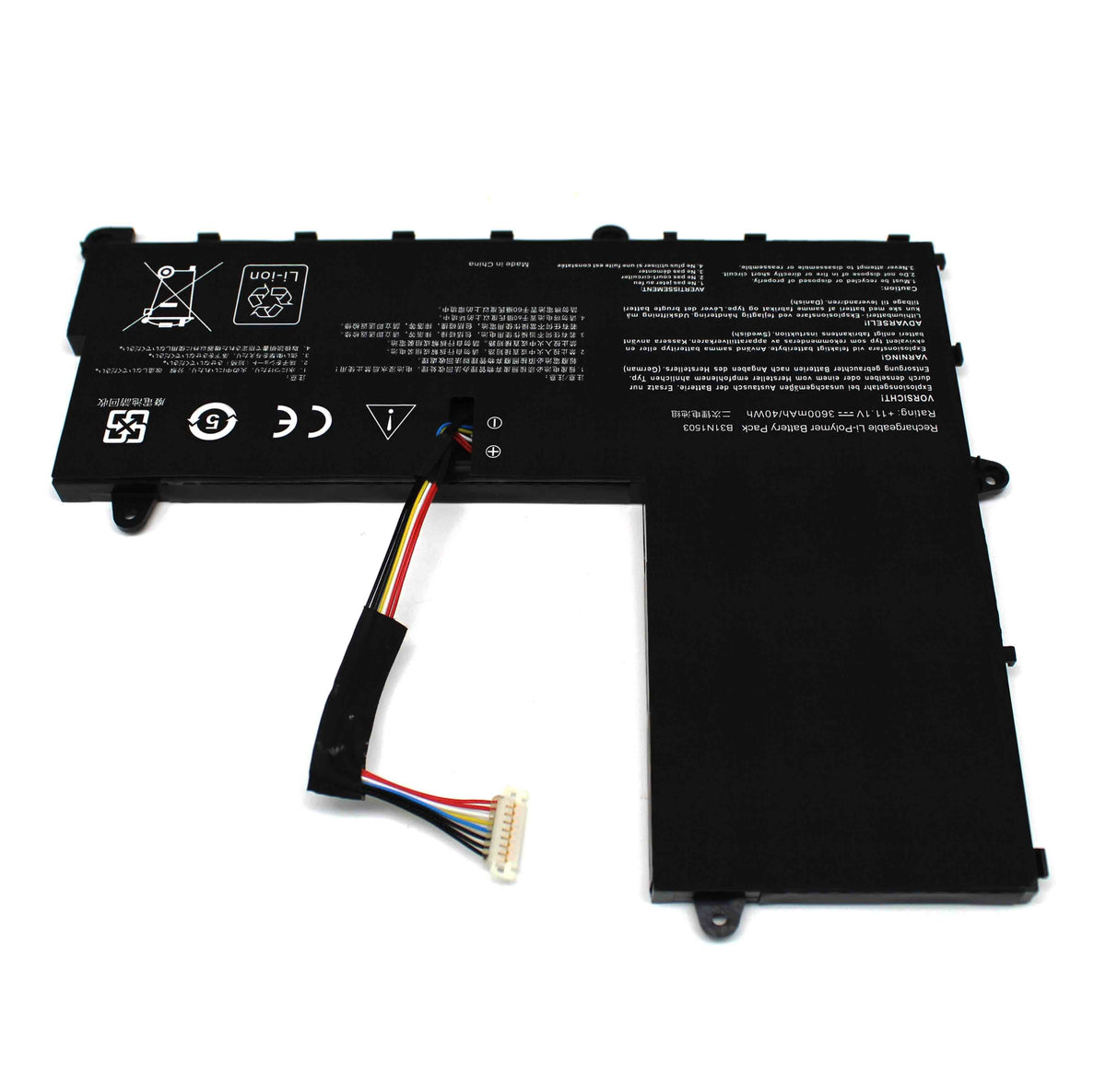 Batería Para Portátil Asus Eeebook E202Sa E202Sa-1A E202Sa-1B R206Sa B31N1503