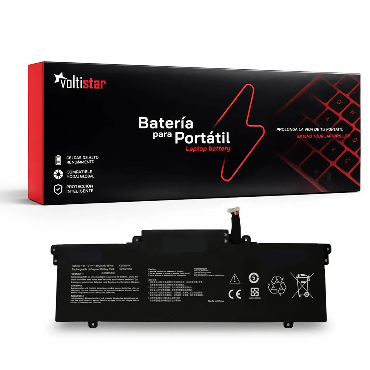 Batería Para Portátil Asus Expertbook B5 B5402Cba-Eb0075X C31N1914