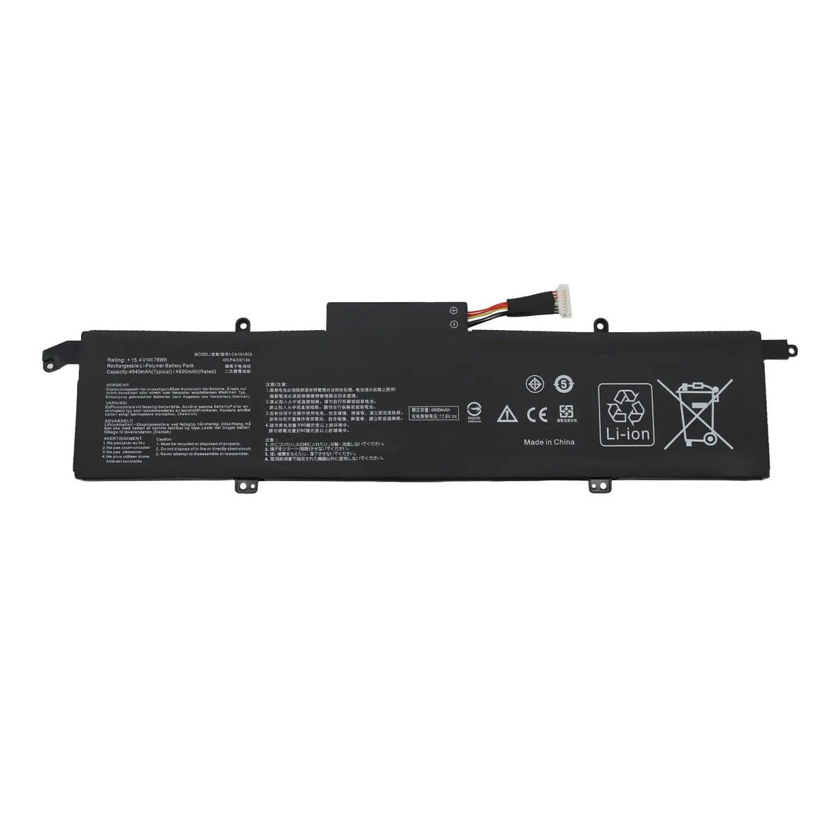 Batería Para Portátil Asus Rog Zephyrus G14 Ga401 C41Pq05 C41N1908