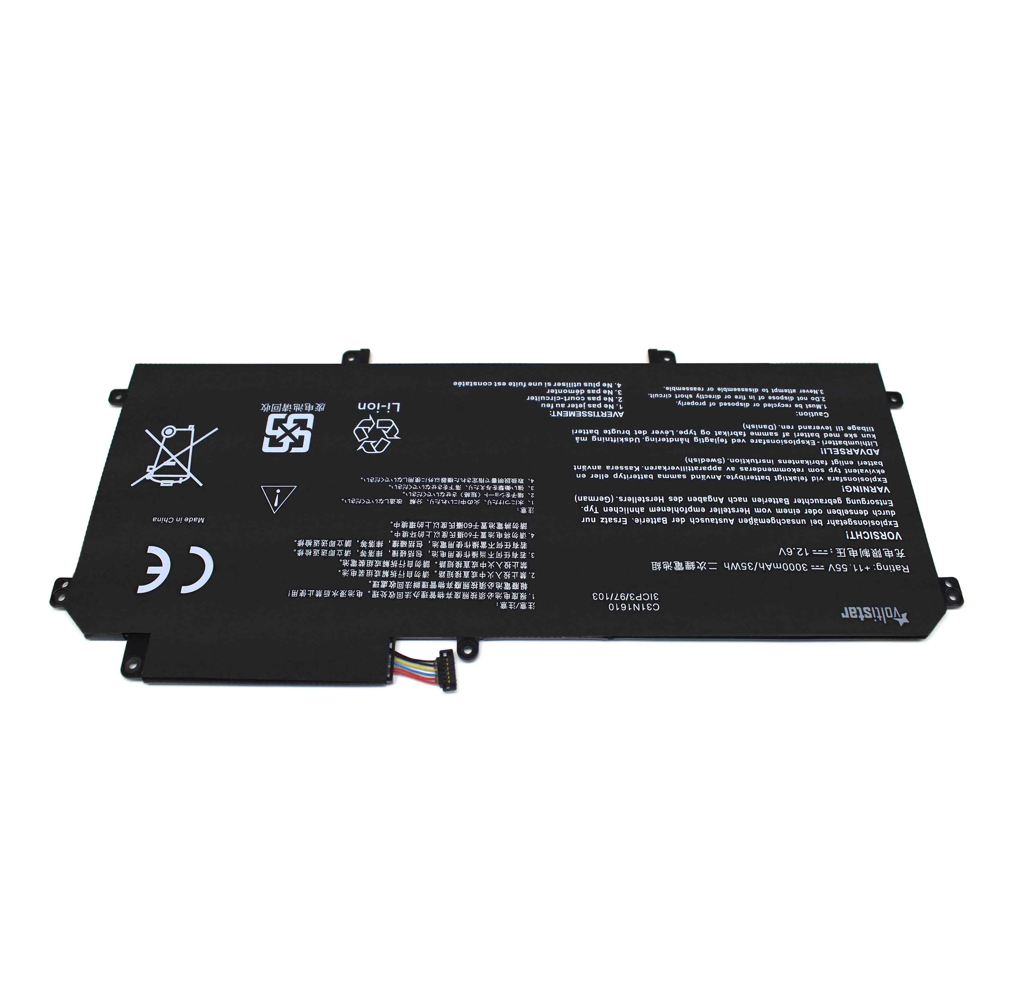 Batería Para Portátil Asus U3000C Ux330Ca C31N1610 11.55V