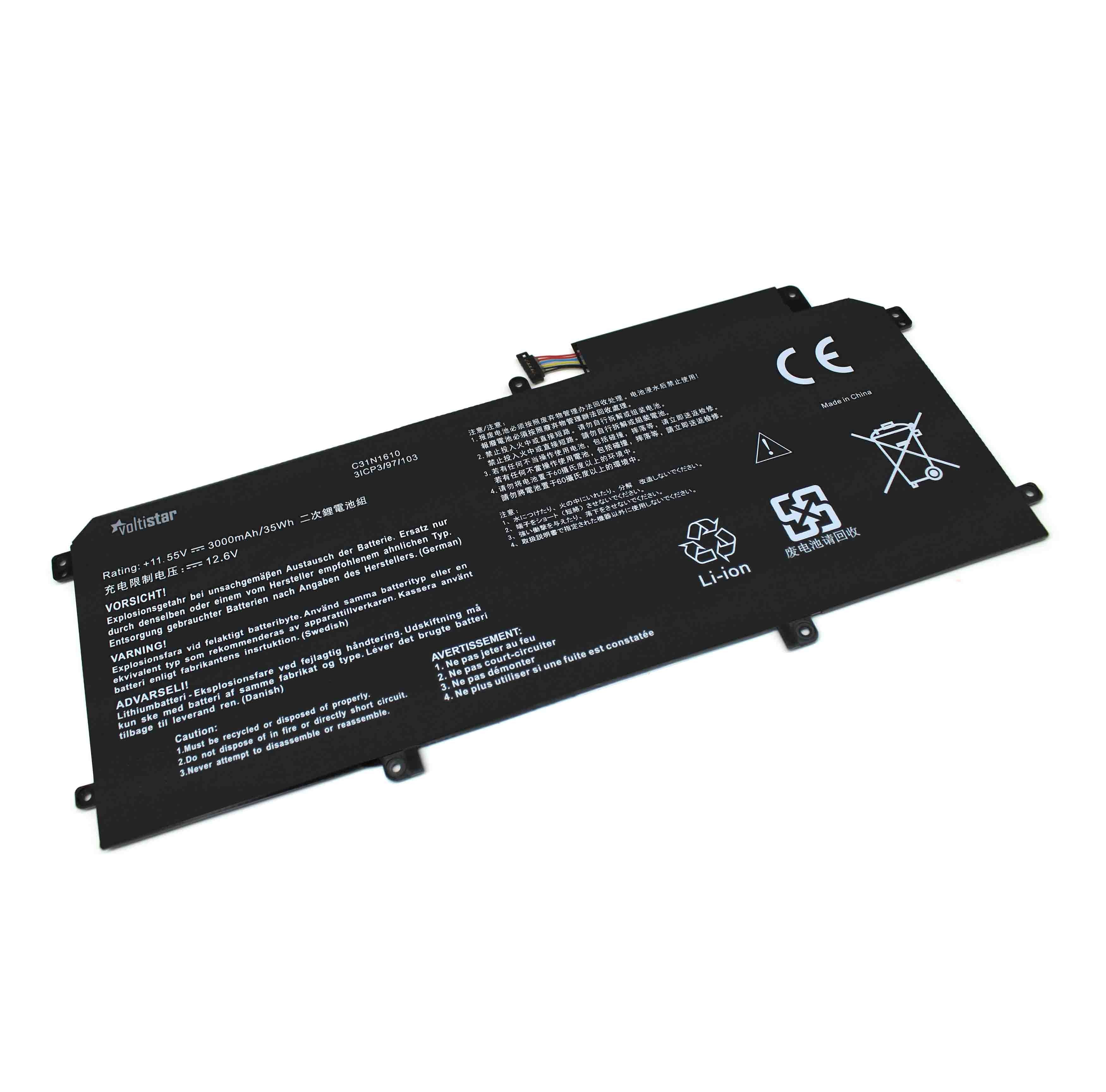Batería Para Portátil Asus U3000C Ux330Ca C31N1610 11.55V