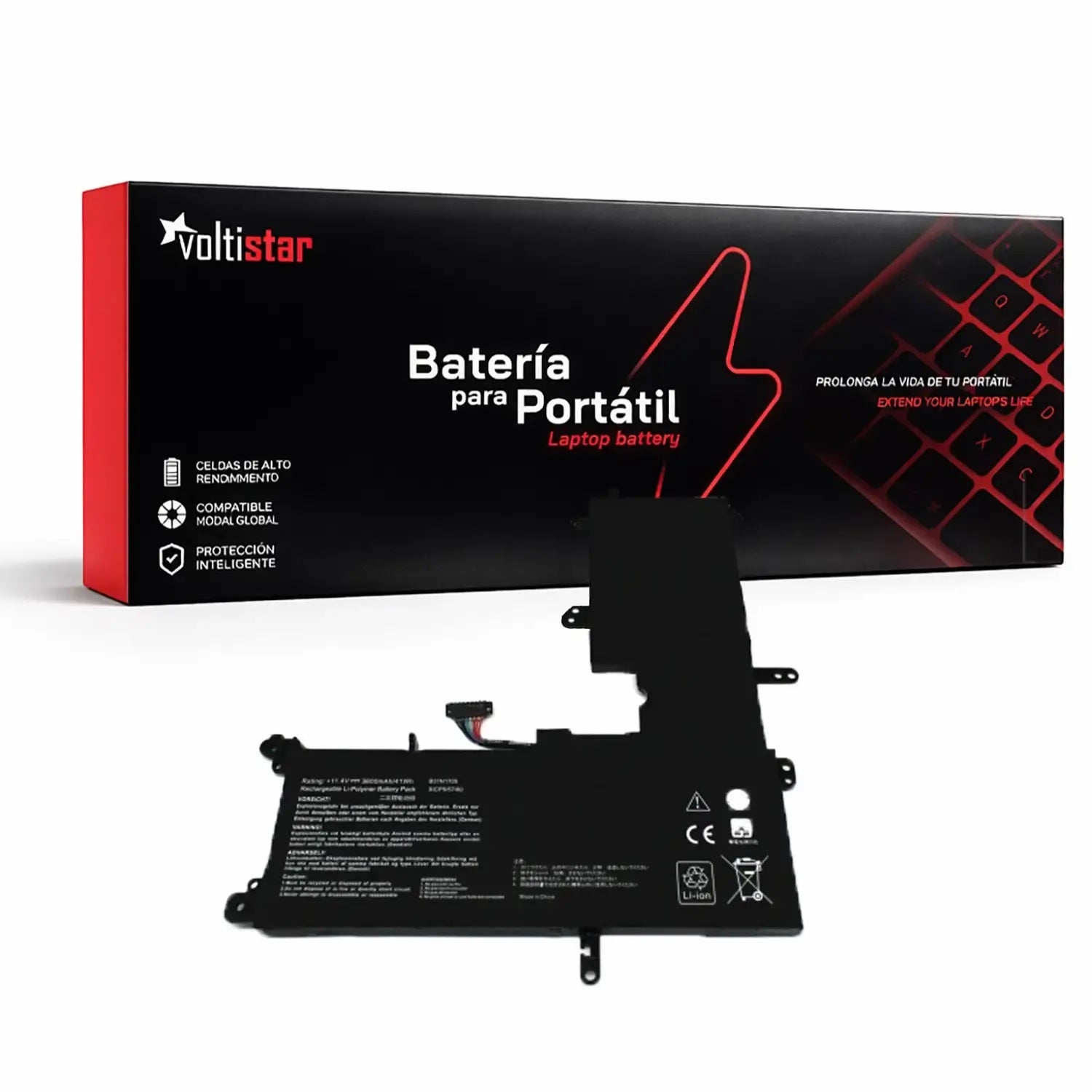 Batería Para Portátil Asus Vivobook Flip 14 Tp410Ua Serie 3Icp5/57/80 B31N1705