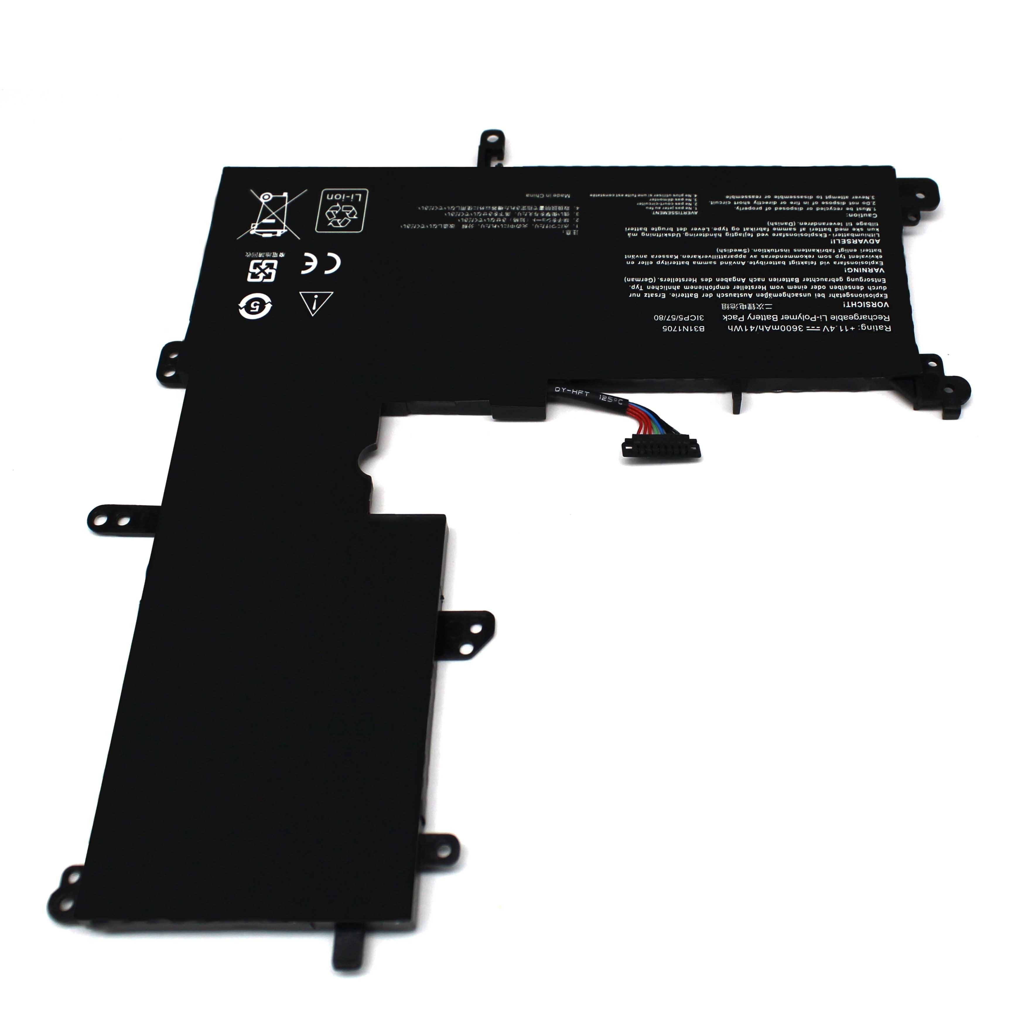 Batería Para Portátil Asus Vivobook Flip 14 Tp410Ua Serie 3Icp5/57/80 B31N1705