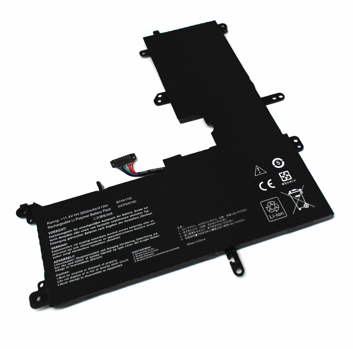 Batería Para Portátil Asus Vivobook Flip 14 Tp410Ua Serie 3Icp5/57/80 B31N1705