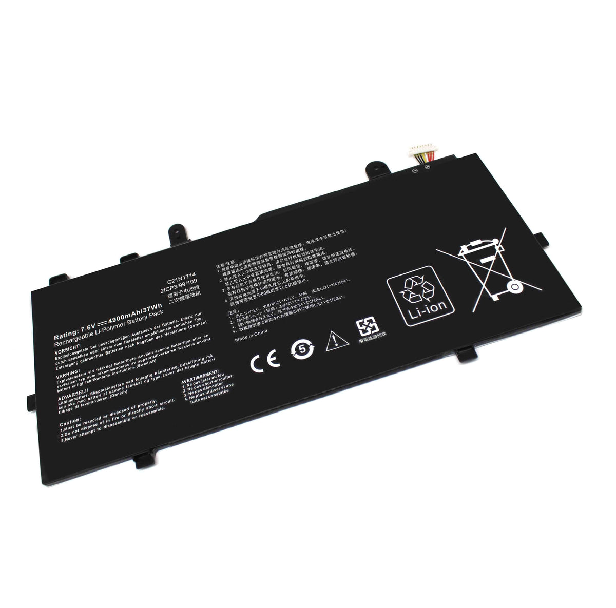 Batería Para Portátil Asus Vivobook Flip Tp401N Tp401Na C21N1714