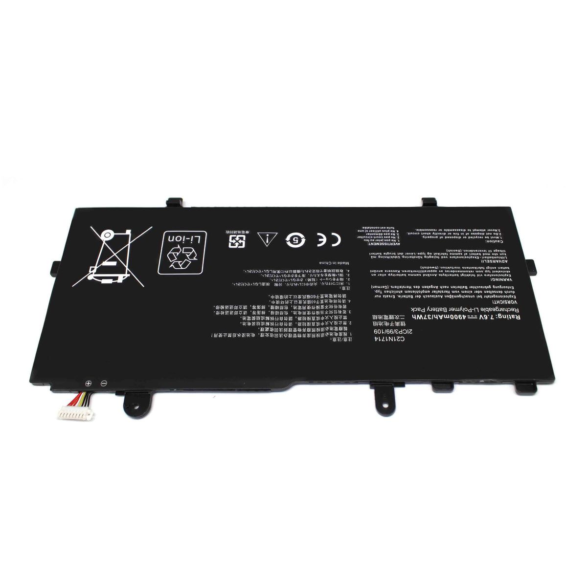Batería Para Portátil Asus Vivobook Flip Tp401N Tp401Na C21N1714