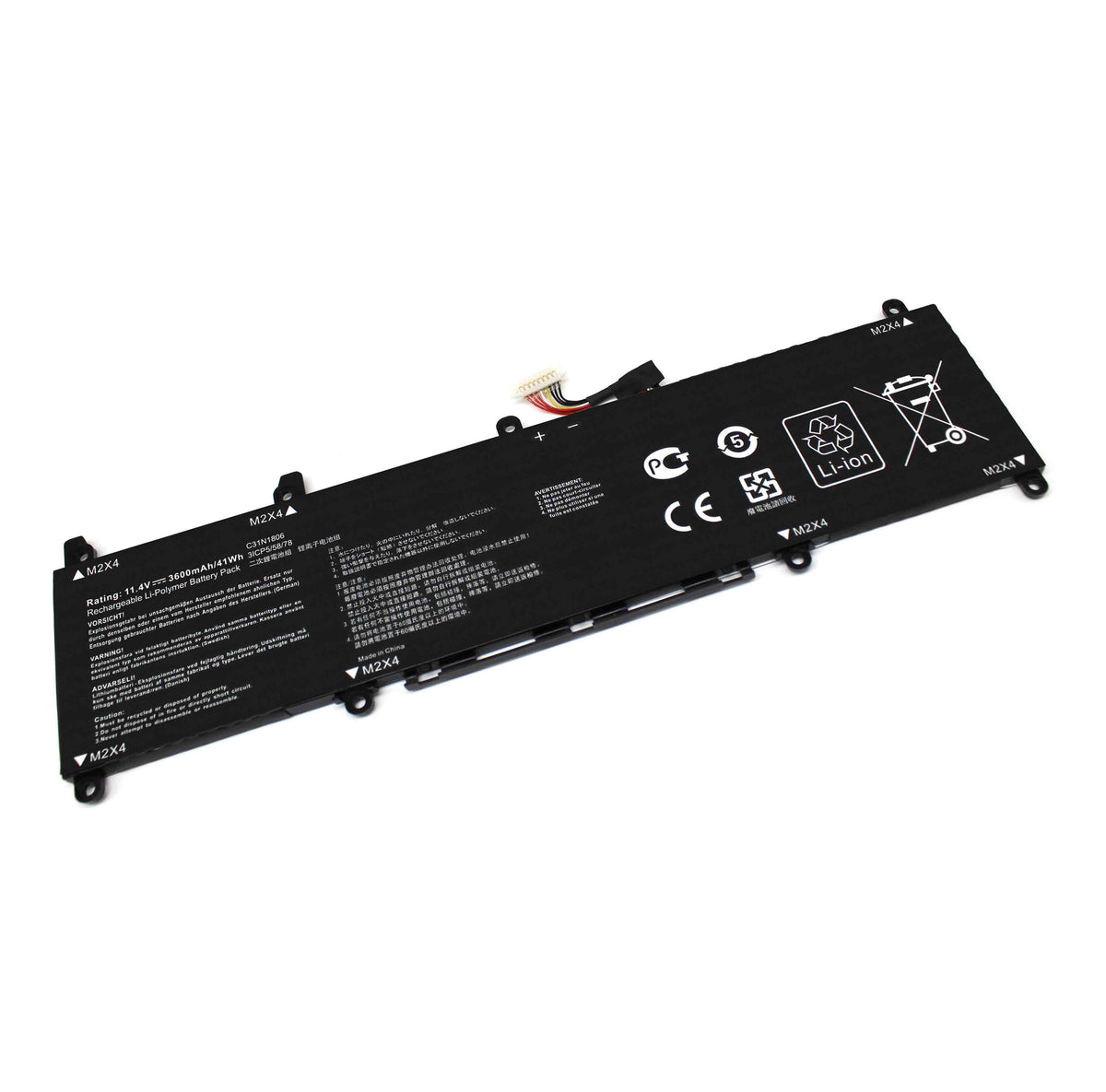 Batería Para Portátil Asus Vivobook S330F S330Ua X330Ua X330Fl K330 C31N1806 C31Pij11