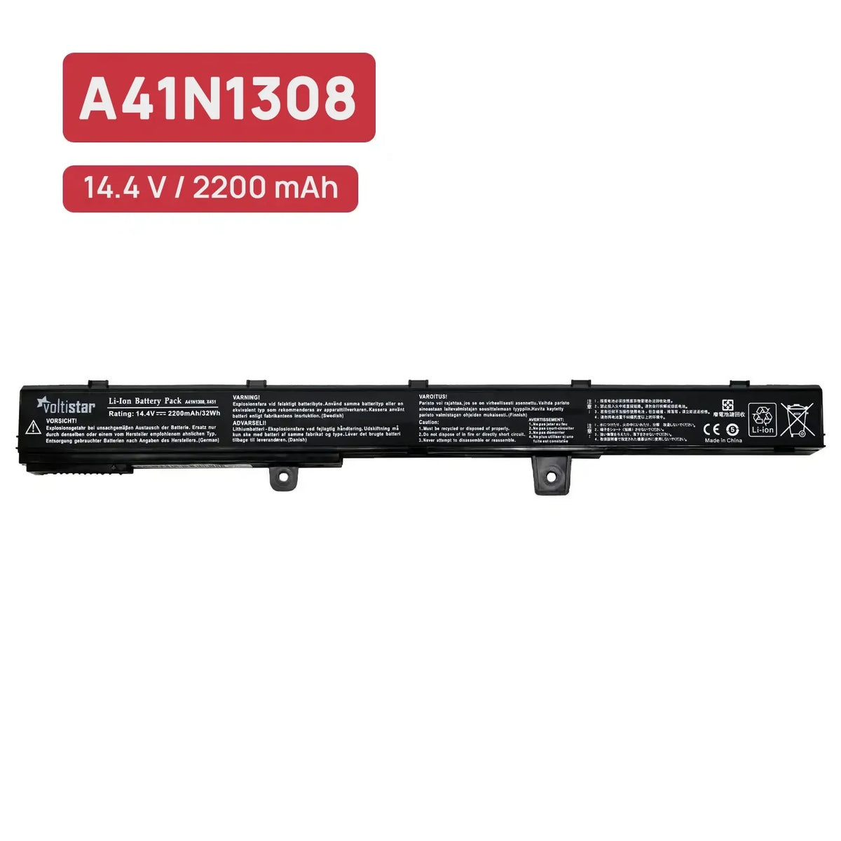 Batería Para Portátil Asus F551C 14.4V