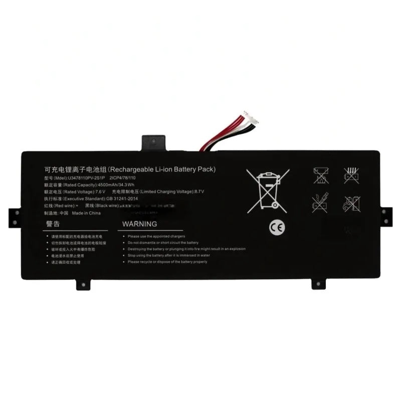 Batería Para Portátil Axioo Mybook 11G U3478110Pv-2S1P