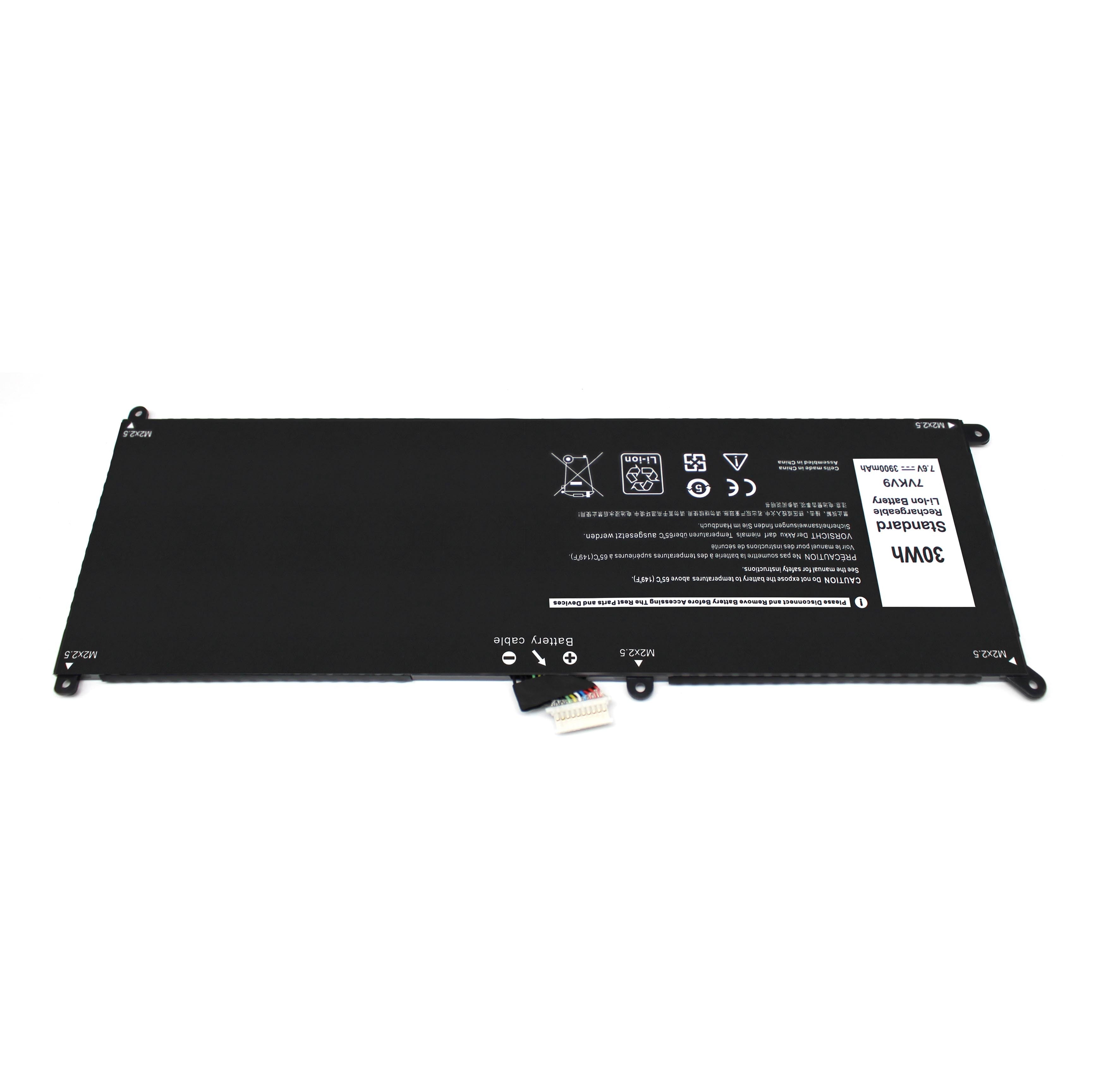 Batería Para Portátil Dell Latitude 12 7275 07Vkv9 T02H T02H001
