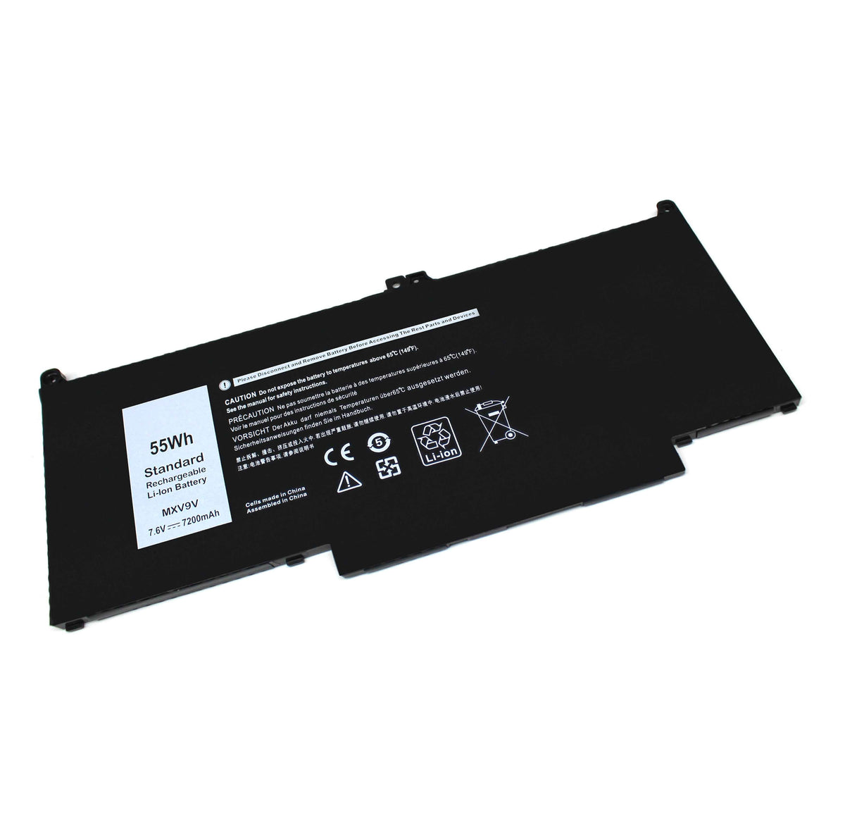 Batería Para Portátil Dell Latitude 13 5300 5310 14 7400 7300 Mxv9V P96G