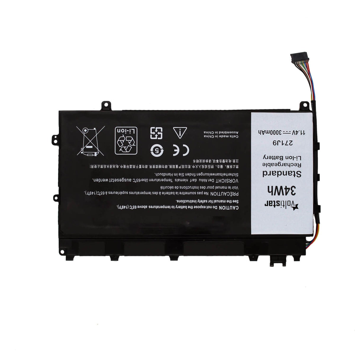 Batería Para Portátil Dell Latitude 13 7000 7350 0Gwv47 0Mn791 271J9