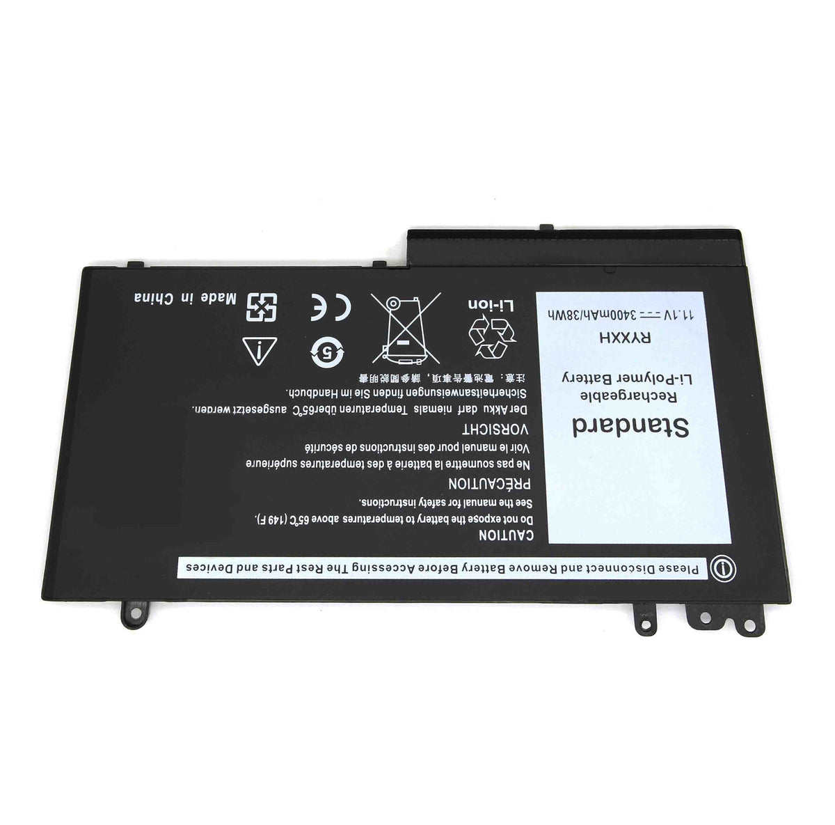 Batería Para Portátil Dell 5Tfcy Ryxxh Nggx5 0Vvxtw 05Tfcy 0Pywg 0Ryxxh 6Mt4T 8V5Gx