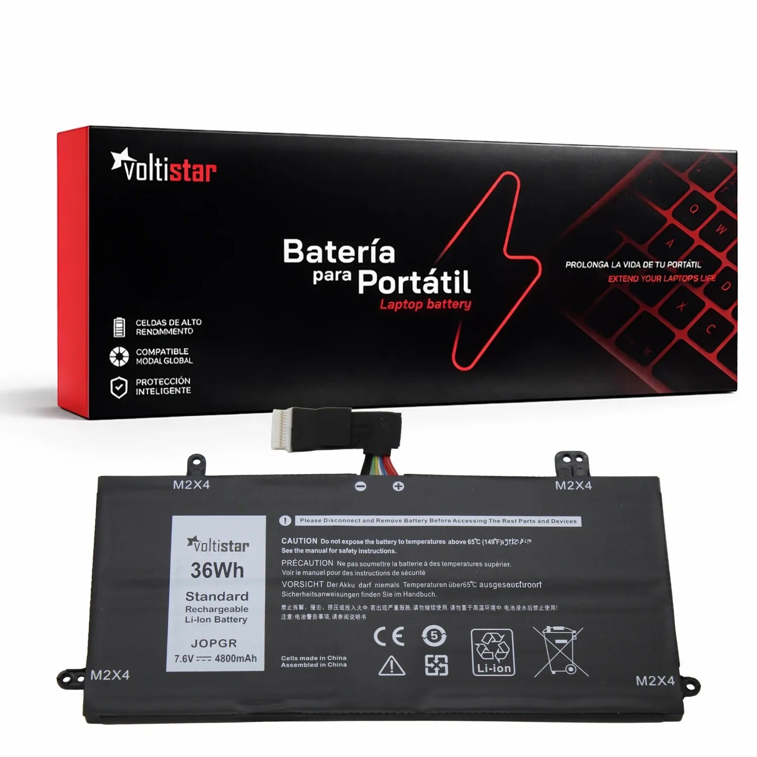 Batería Para Portátil Dell Latitude 12 5285 J0Pgr 6Cyh6