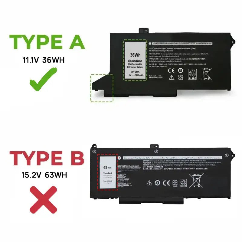 Batería Para Portátil Dell Latitude 5420 Wy9Dx
