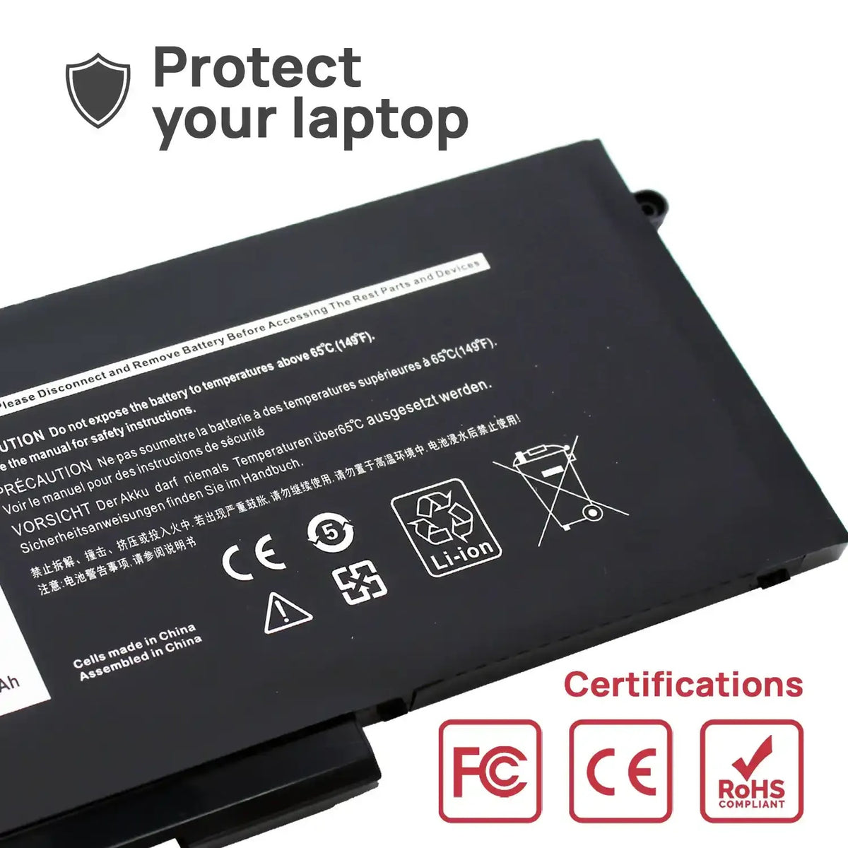 Batería Para Portátil Dell Latitude 5495