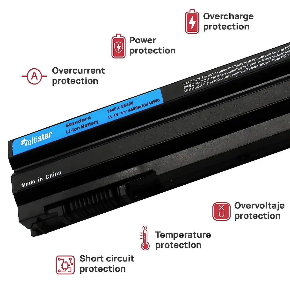Batería Para Portátil Dell T54Fj