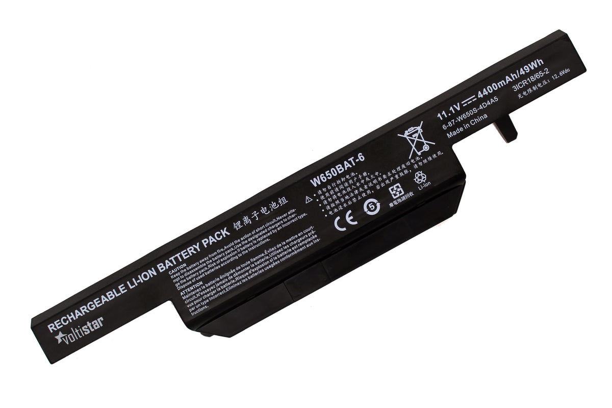 Batería Para Portátil Hasee K610C W650Bat-6