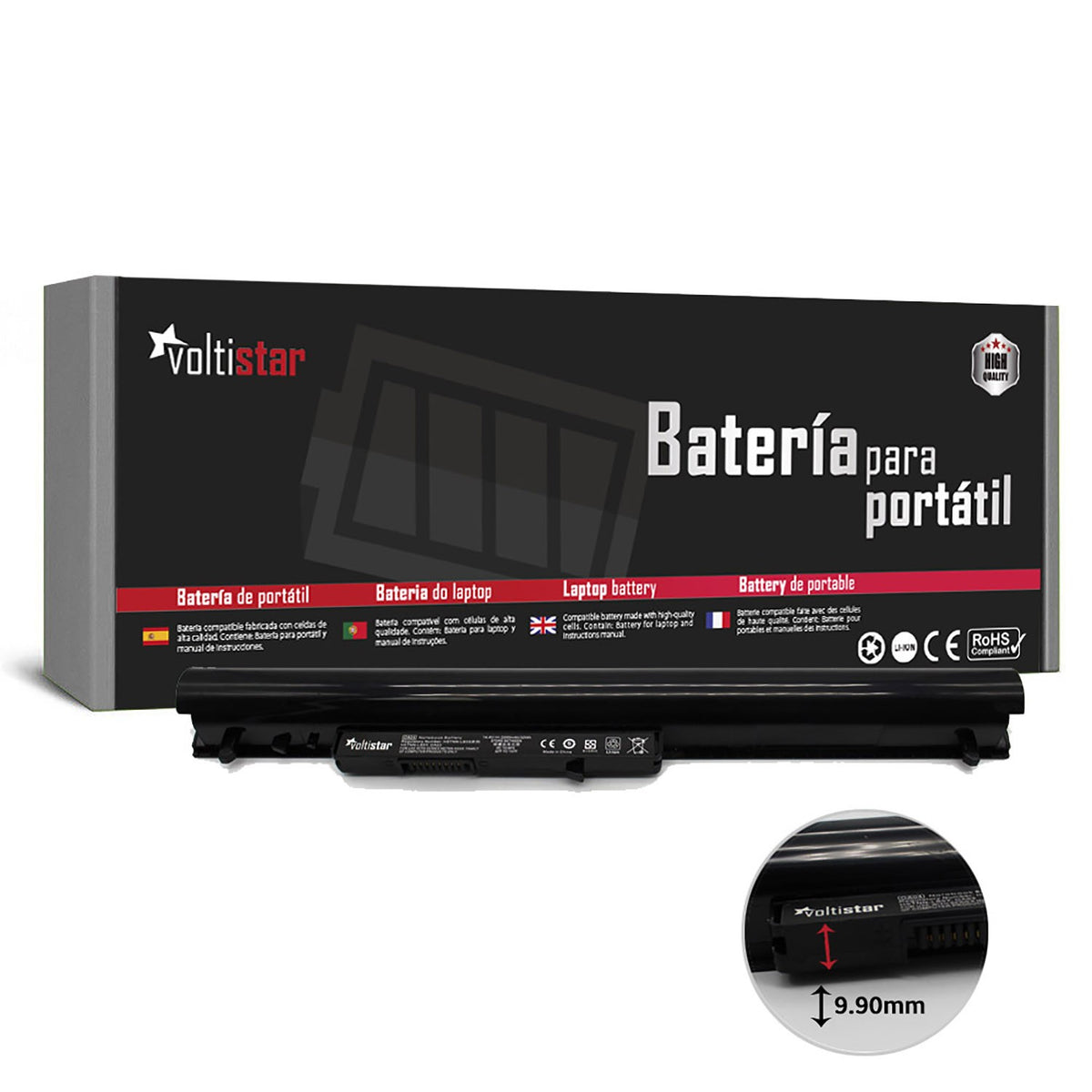 Batería Para Portátil Hp Pavilion 14 Touchsmart S 15-B119Tx 15-B003Tx