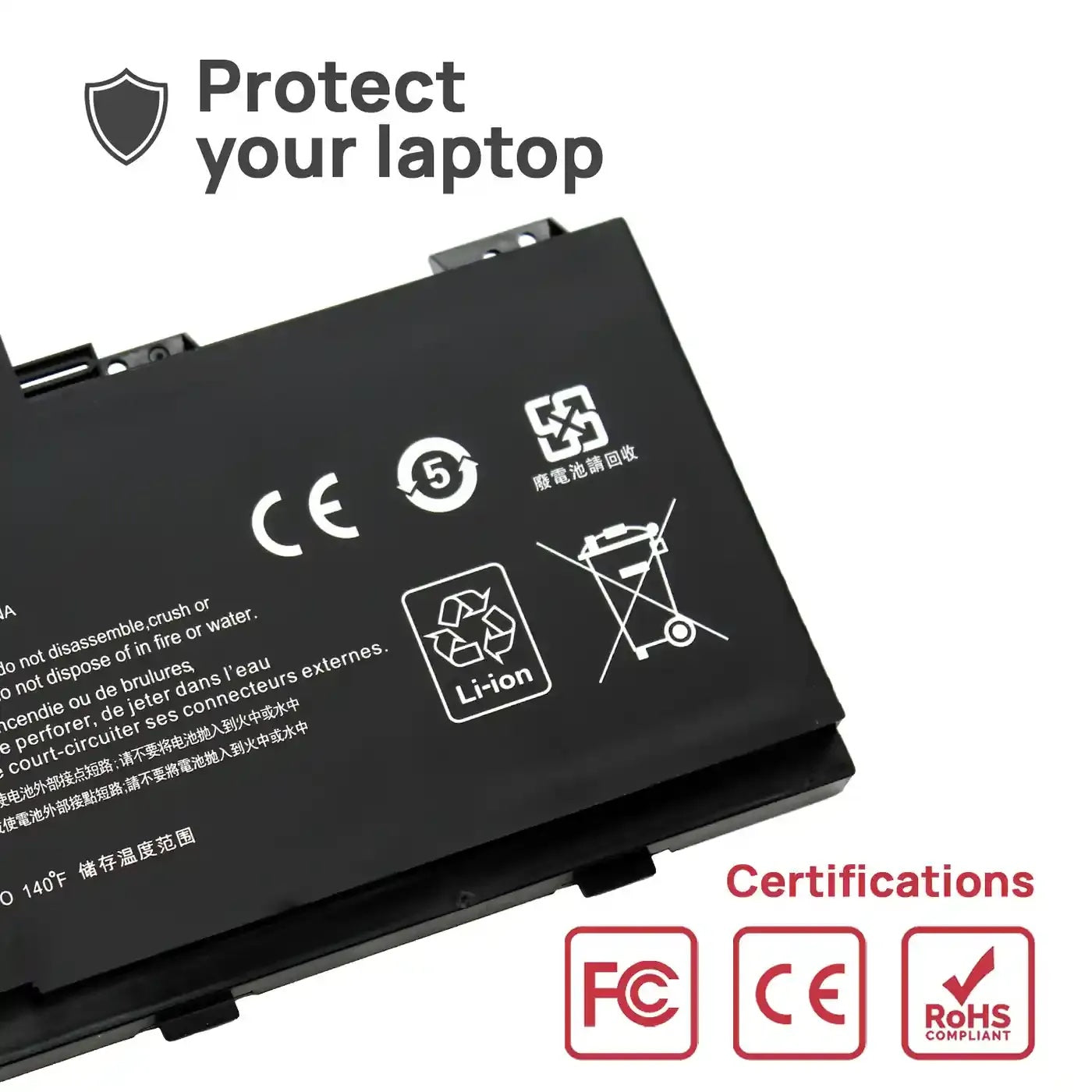 Batería Para Portátil Hp 808397-421 Hstnn-C86C Lb6X