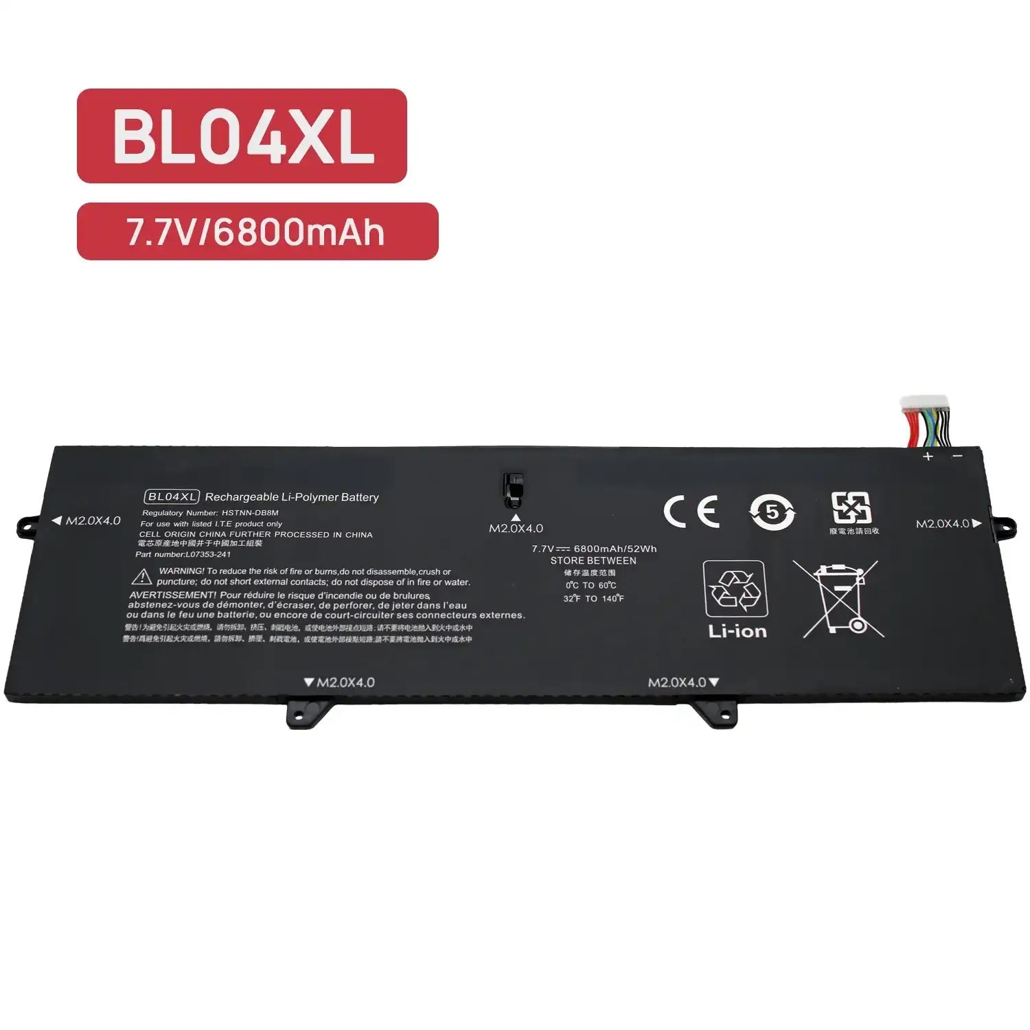 Batería Para Portátil Hp Elitebook X360 1040 G5 / Elitebook X360 1040 G6 Bl04Xl