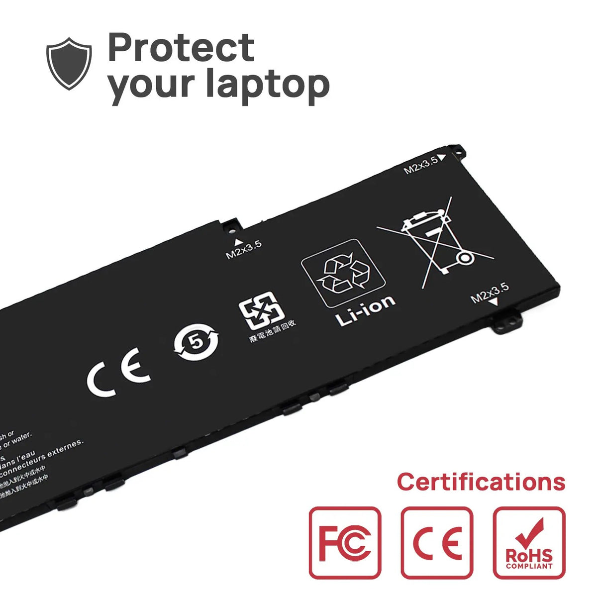 Batería Para Portátil Hp Envy 13-Ay 15-Ed 15-Ee L77034-00 Bn03Xl