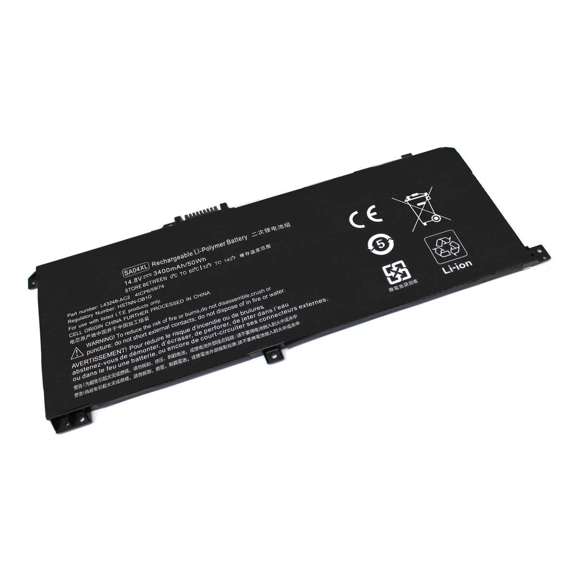 Batería Para Portátil Hp Envy X360 15-Dr Sa04Xl Hstnn-Ob1G L43248-Ac2 Hstnn-Ub7U