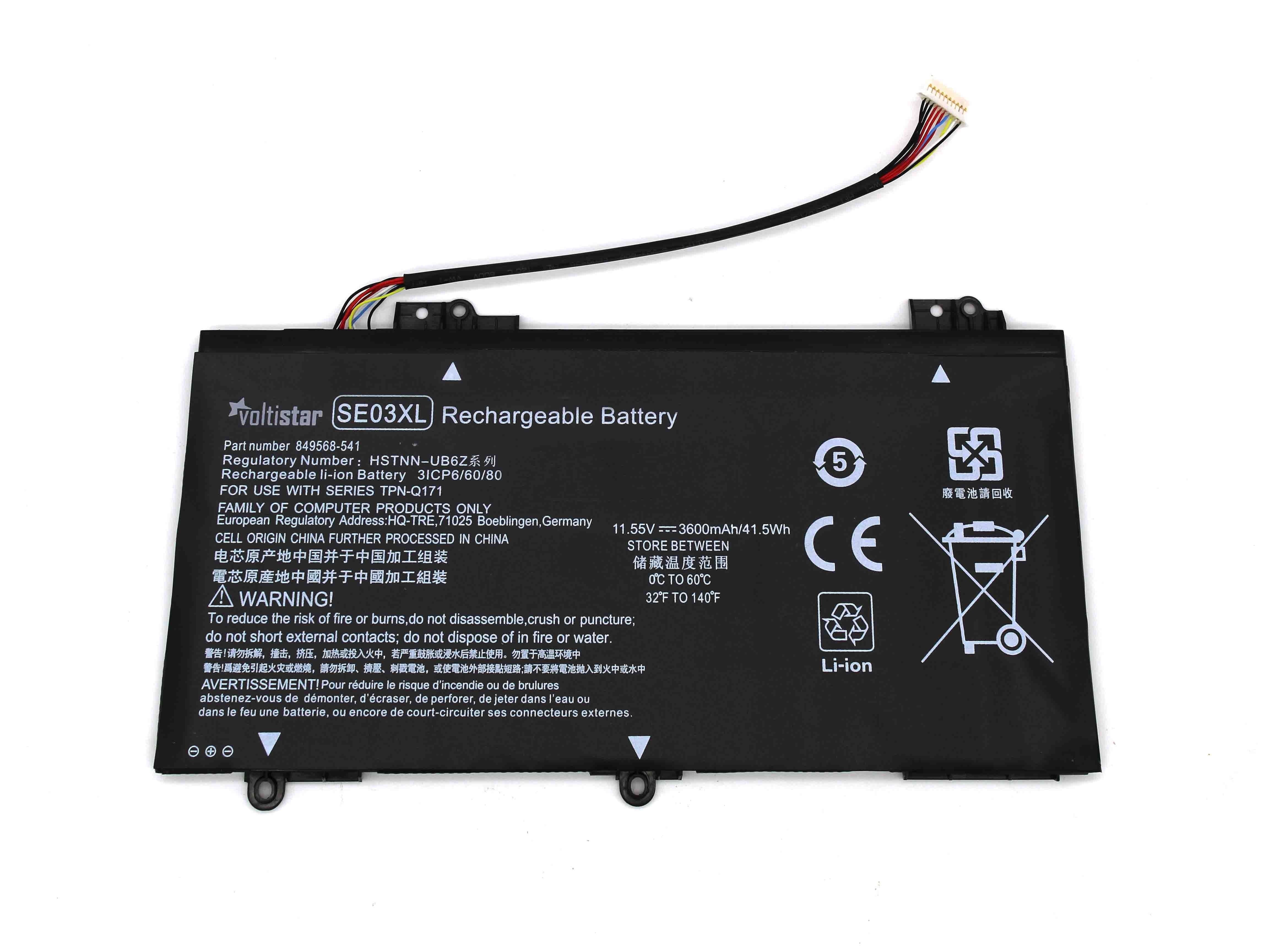 Batería Para Portátil Hp Pavilion 14 Se03Xl Hstnn-Lb7G 849568-421 849908-850