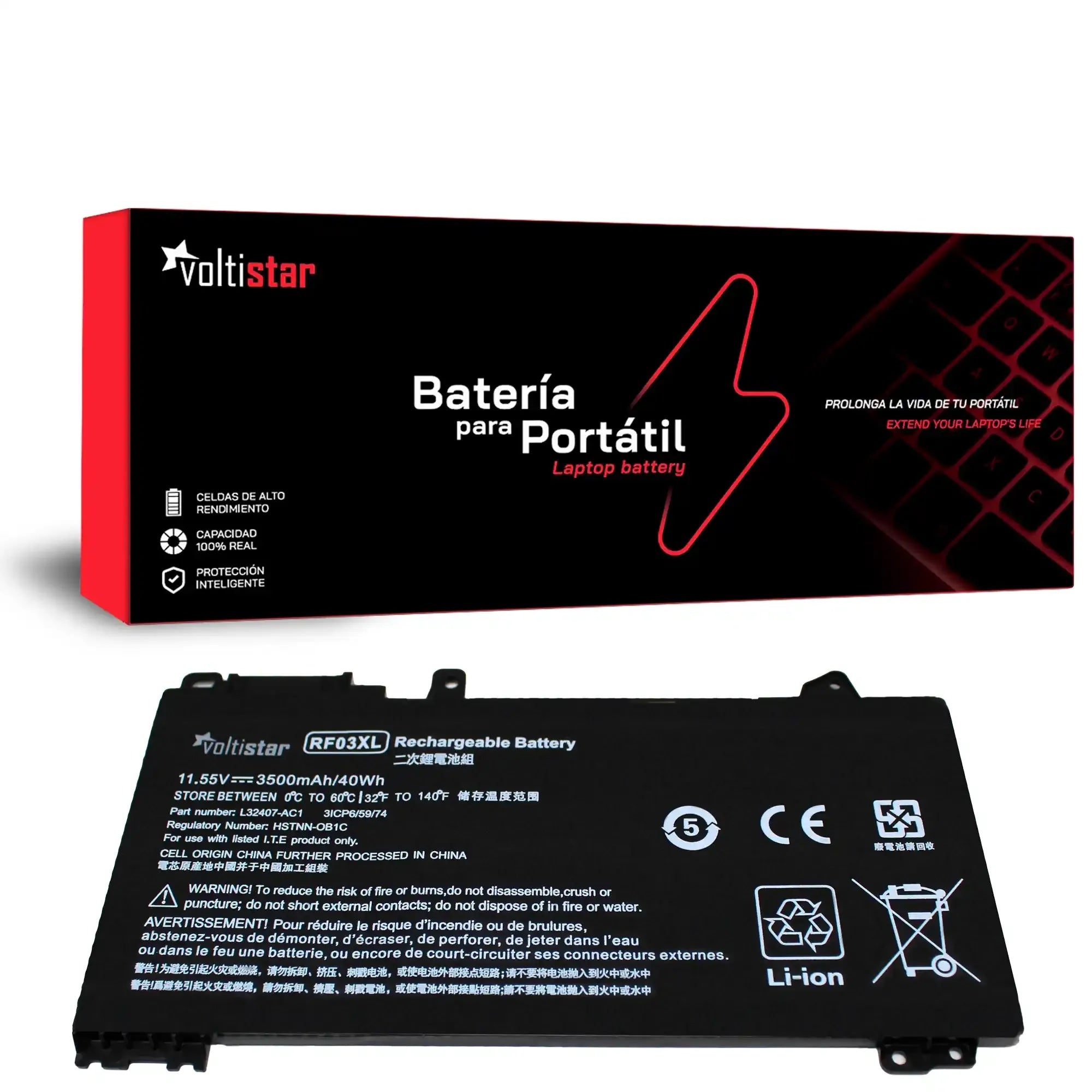 Batería Para Portátil Hp Probook 455 G7 450 G7 | Rf03Xl L84354-005