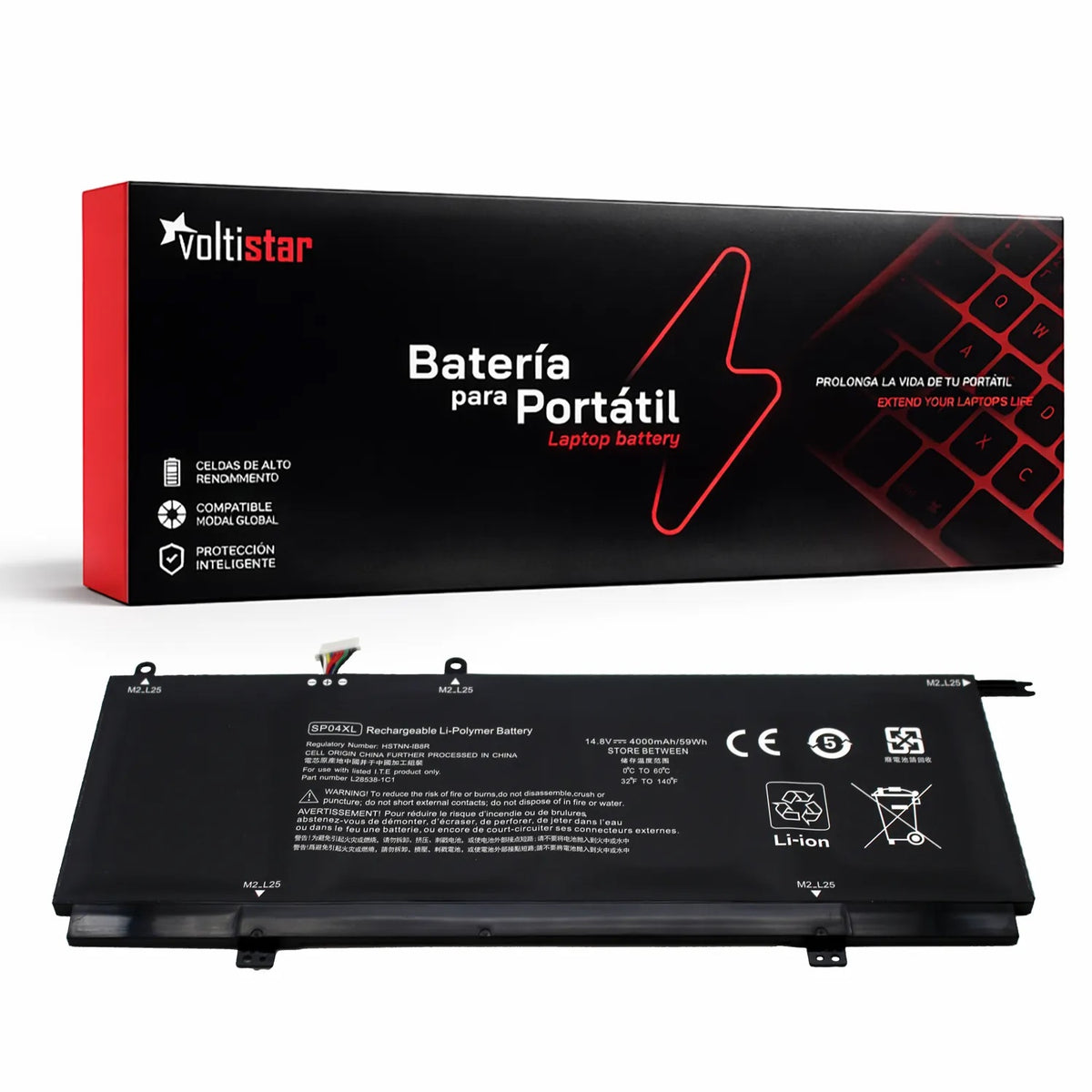 Batería Para Portátil Hp Spectre X360 13-Ap0121Tu Sp04Xl