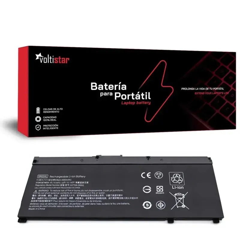 Batería Para Portátil Hp Sr03Xl Sr03052Xl 11.55V
