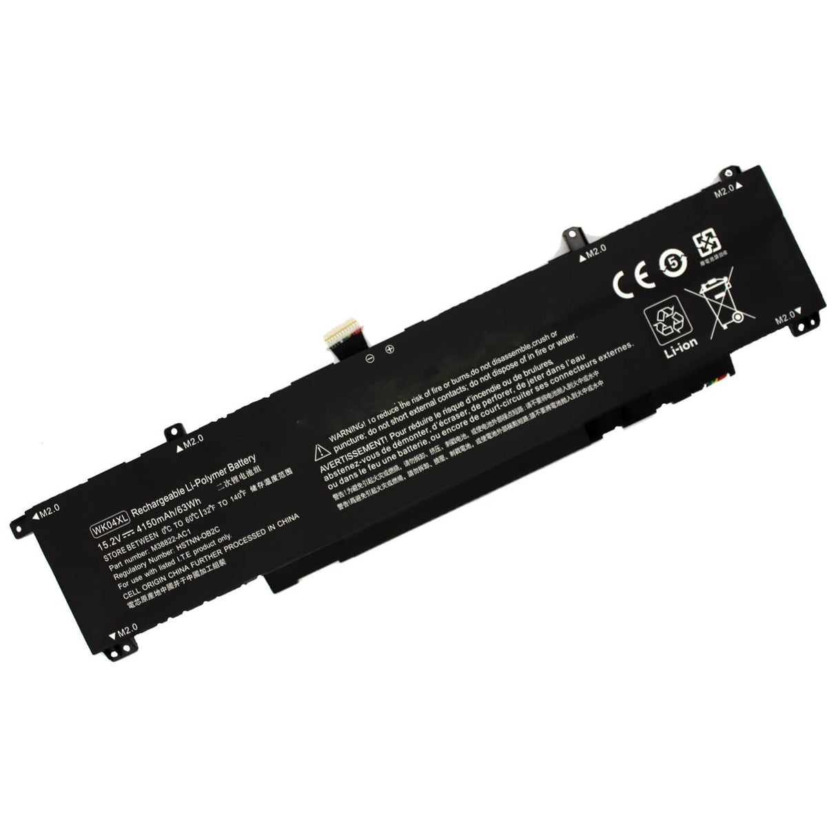 Batería Para Portátil Hp Victus Gaming 15-Fa0000 Omen 16-B1000 Series Wk04Xl