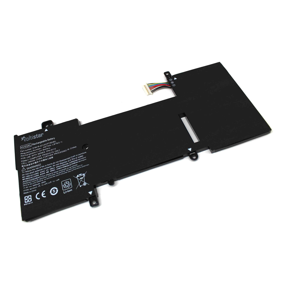 Batería Para Portátil Hp X360 310 G2 K12 Hv03Xl Hstnn-Lb7B Tpn-W112 818418-421