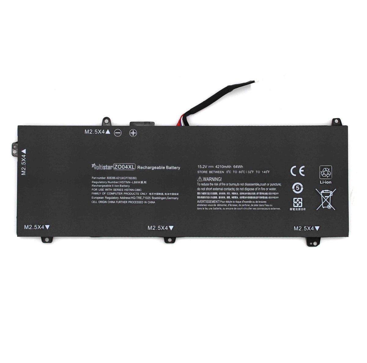 Batería Para Portátil Hp Zo04 | Zo04Xl 808450-001