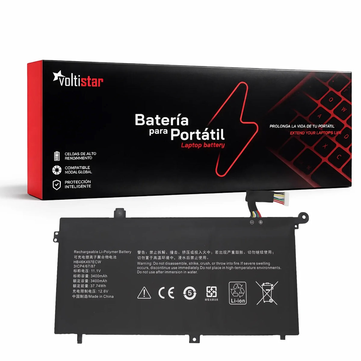 Batería Para Portátil Huawei Matebook D Pl-W09 Pl-W19 Pl-W29 Mrc-W00 Mrc-W60