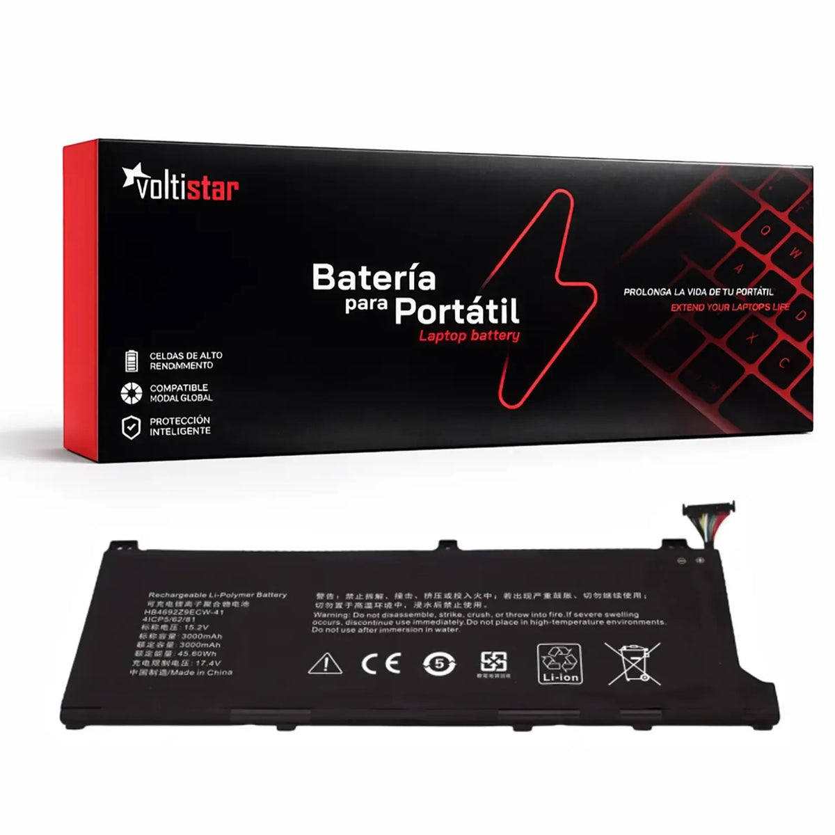 Batería Para Portátil Huawei Nbb-Wae9P Hb4692Z9Ecw-41