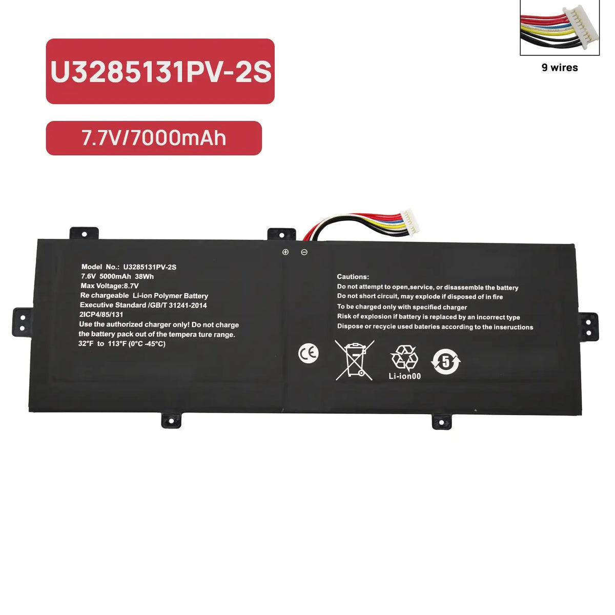 Batería Para Portátil Hyundai Umax Visionbook 13Wa Ultra Umm23013U Nv-3285128-2S