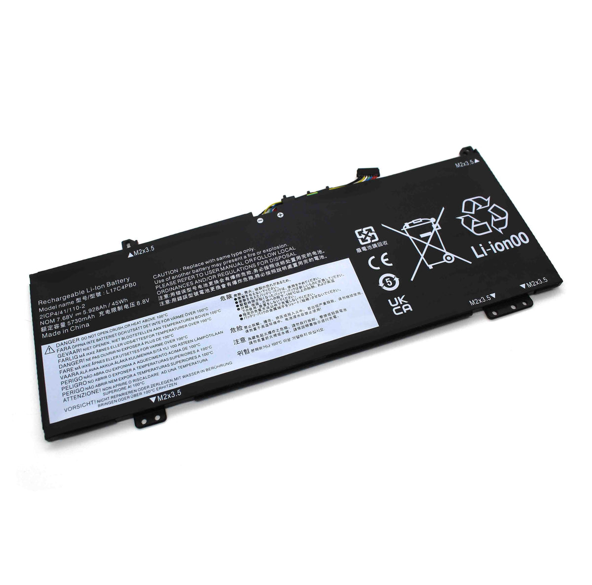 Batería Para Portátil Lenovo Flex 6-14Arr Series L17C4Pb0